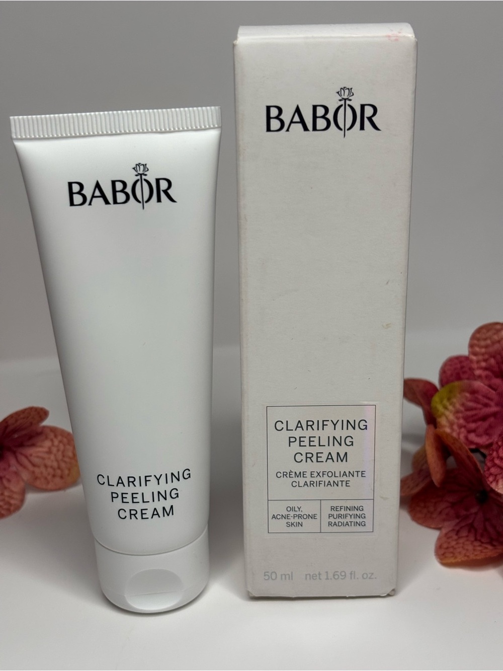 Babor Clarifying Peeling Cream – White 50ml. NWT